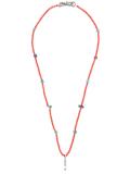 beaded arrow pendant necklace