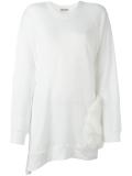 asymmetric hem sweatshirt 