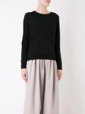 pleated elongated tale jumper
