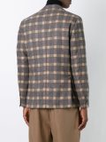 checked blazer