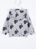 bunny print hoodie 
