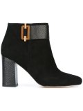 buckle detail ankle boots
