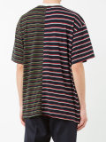 chest pocket striped T-shirt