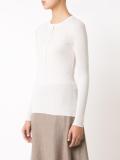 henley ribbed jumper