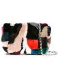 fur shoulder bag
