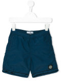 logo patch swim shorts 