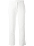 cropped flared trousers