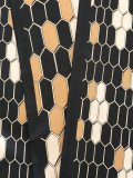 hexagon print scarf 