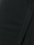 wrap detail fitted dress