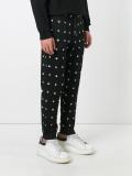 woven swallow trackpants