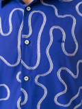 waves print shirt