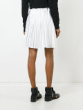 fringed asymmetric skirt