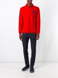 logo embroidered polo shirt