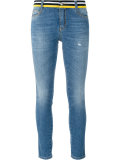 embellished back skinny jeans