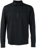 zipped collar shirt jacket