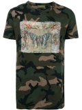 butterfly print T-shirt