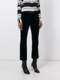 cropped flared trousers 