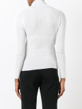 fitted poloneck sweater
