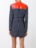 'Grid' shirt dress