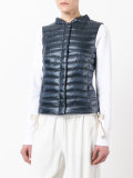 padded gilet