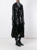 varnished raincoat