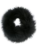 fuzzy hair scrunchy
