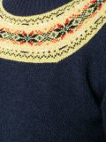 fair isle detail jumper