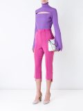 ribbed layered longsleeve blouse