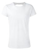 cut-out back T-shirt