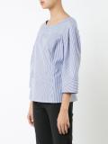 fine stripe blouse 