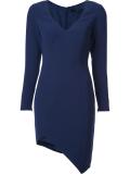 asymmetric hem dress