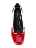 color block pumps