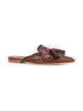 tassel detail pointed mules