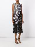 embroidered flower dress