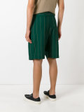 striped bermuda shorts
