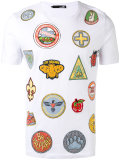 multi-print T-shirt