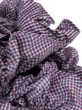 over-sized ruffled scarf