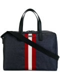 contrast stripe holdall
