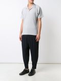 tapered pleated trousers