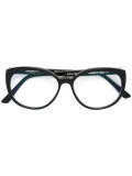oval frame glasses