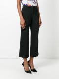 tailored flared trousers