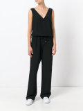 side stripe jumpsuit