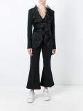 organza lapel jacket