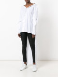 layered sleeve shirt 
