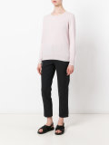 fine-knit sweater
