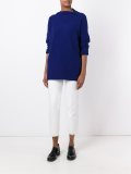 boat-neck wool jumper 
