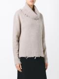 cowl neck jumper