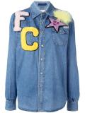 patches denim shirt