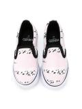 logo print sneakers