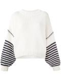 dropped shoulder jumper